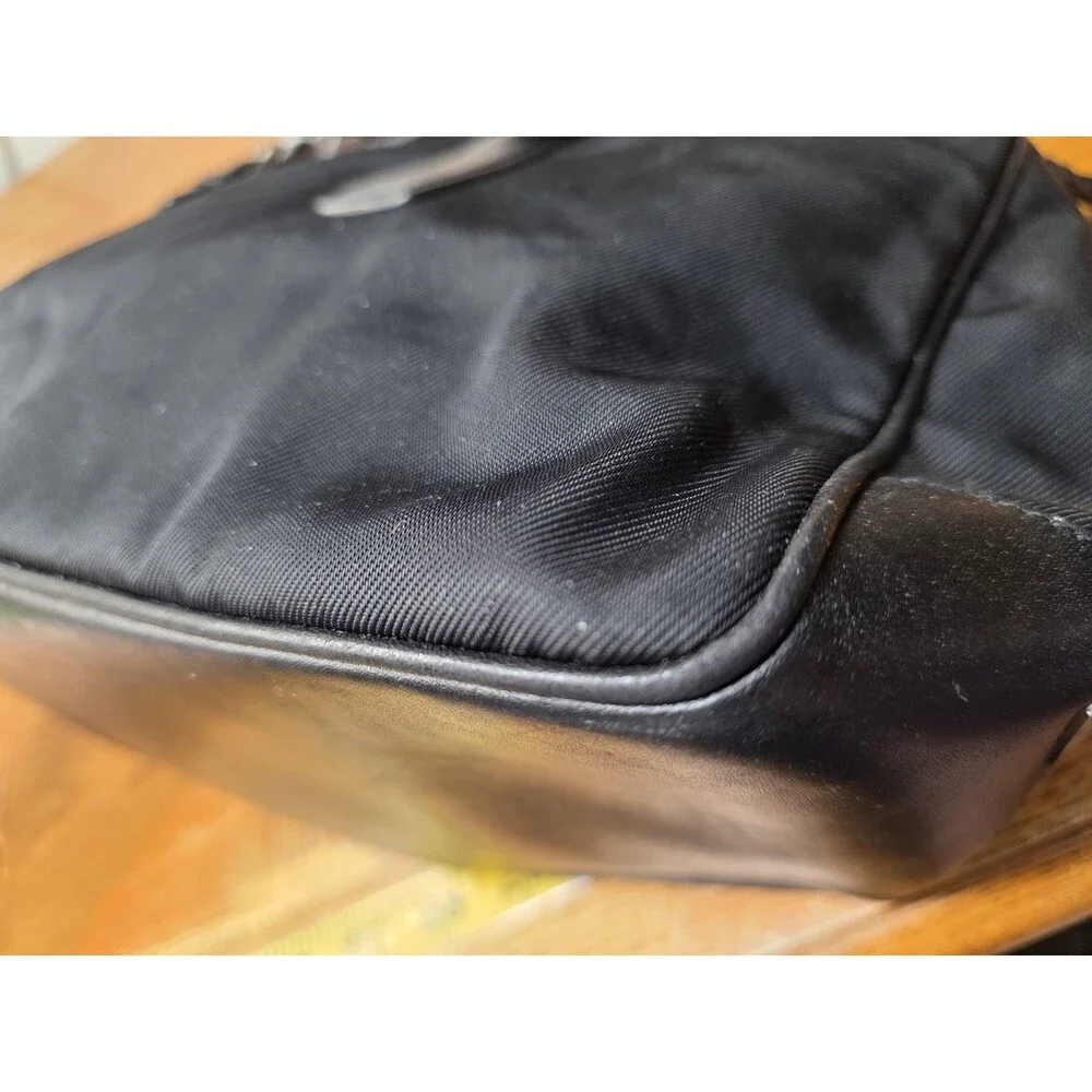 Coach Vintage Black Nylon & Leather Tote 7434 Mercer 2001 Bag Laptop